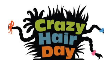 wacky hair day clip art